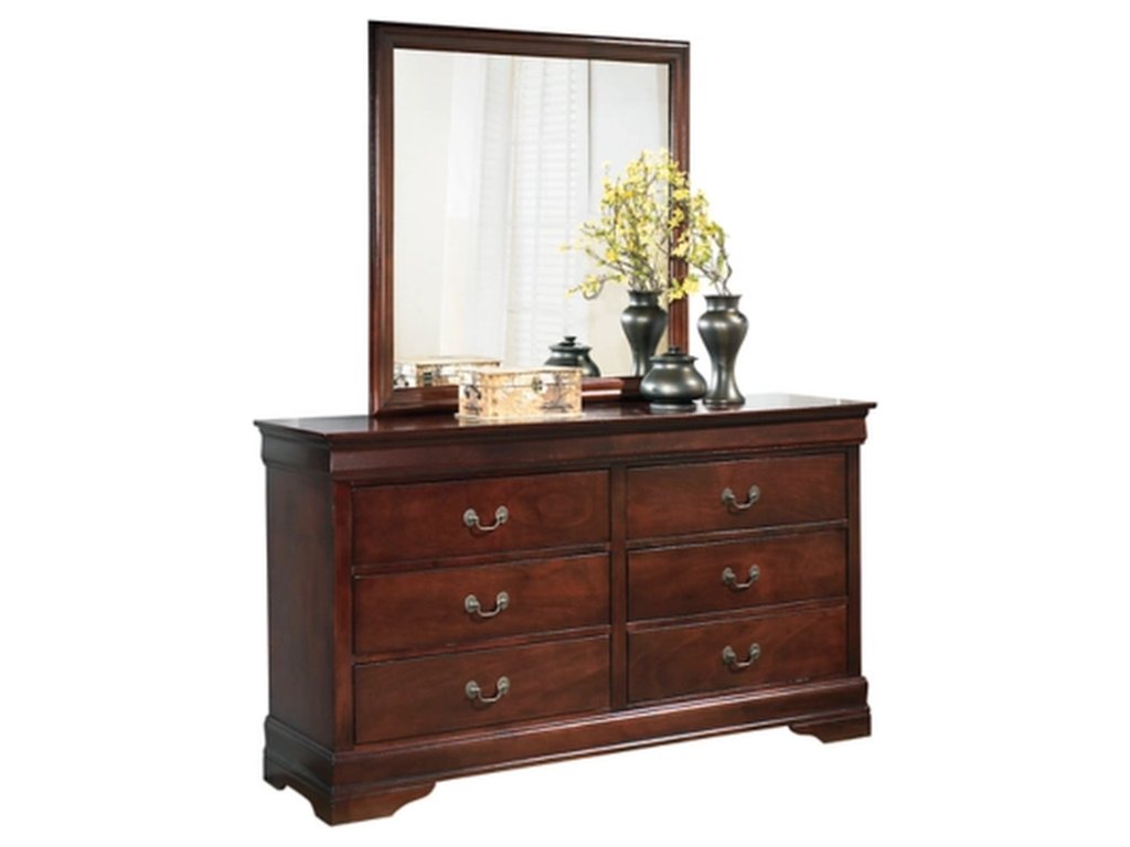 Alisdair Full Sleigh Bed, Dresser, Mirror, Chest and 2 Nightstands - image 1