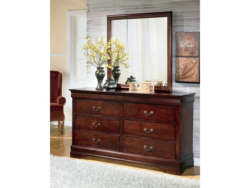 Alisdair Full Sleigh Bed, Dresser, Mirror, Chest and 2 Nightstands - image 12