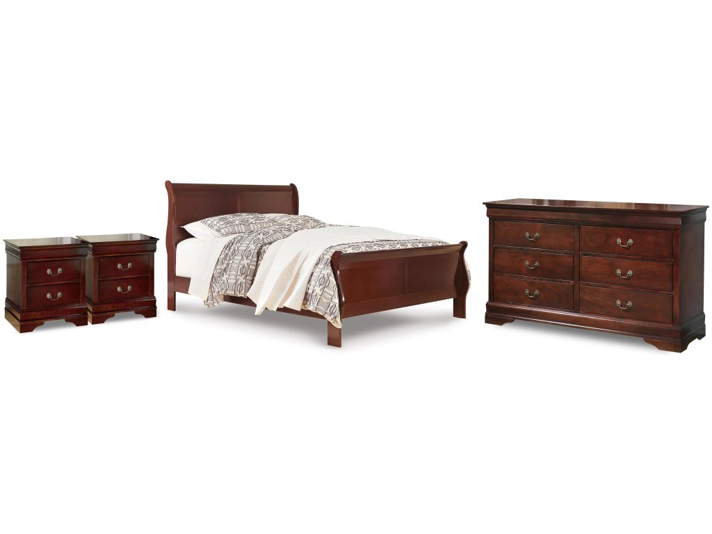 Alisdair Queen Sleigh Bed, Dresser and 2 Nightstands - main image