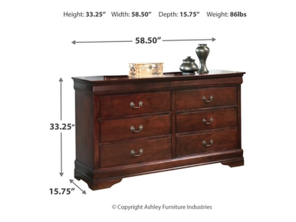 Alisdair Queen Sleigh Bed, Dresser, Chest and Nightstand - image 2