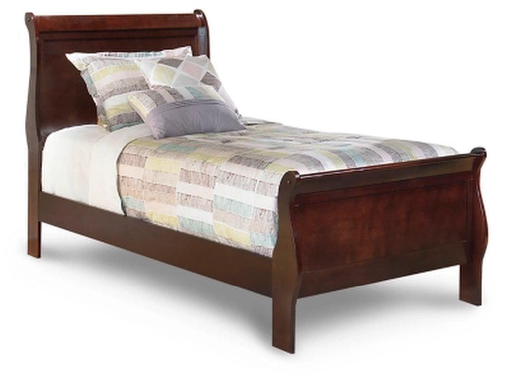 Alisdair Twin Sleigh Bed and Nightstand - image 1