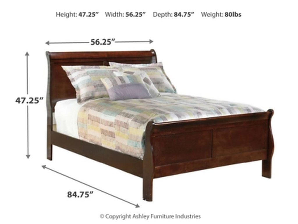Alisdair Full Sleigh Bed, Dresser, Mirror, Chest and 2 Nightstands - image 6