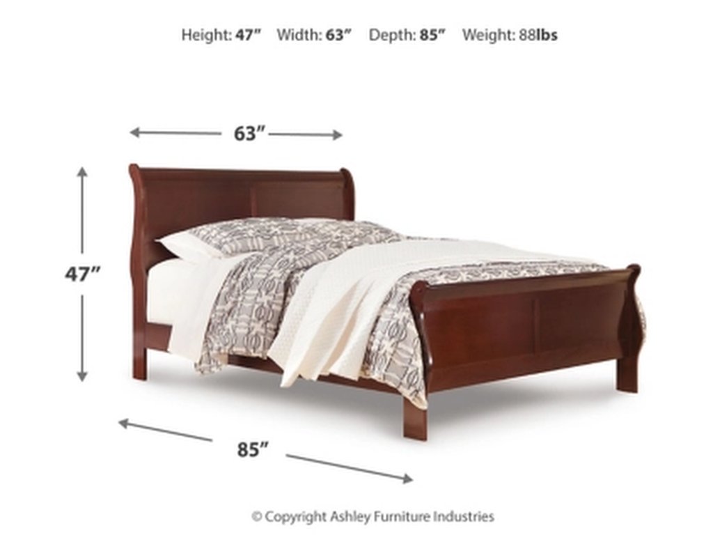 Alisdair Queen Sleigh Bed and 2 Nightstands - image 2