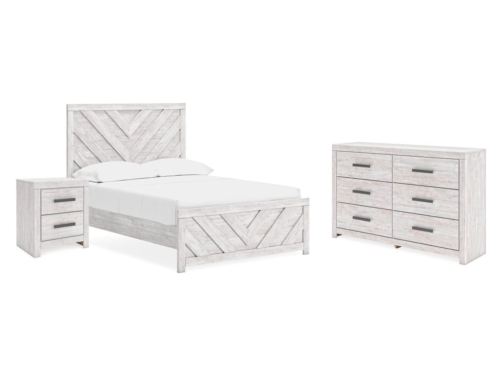 Cayboni Full Panel Bed, Dresser and Nightstand - main image