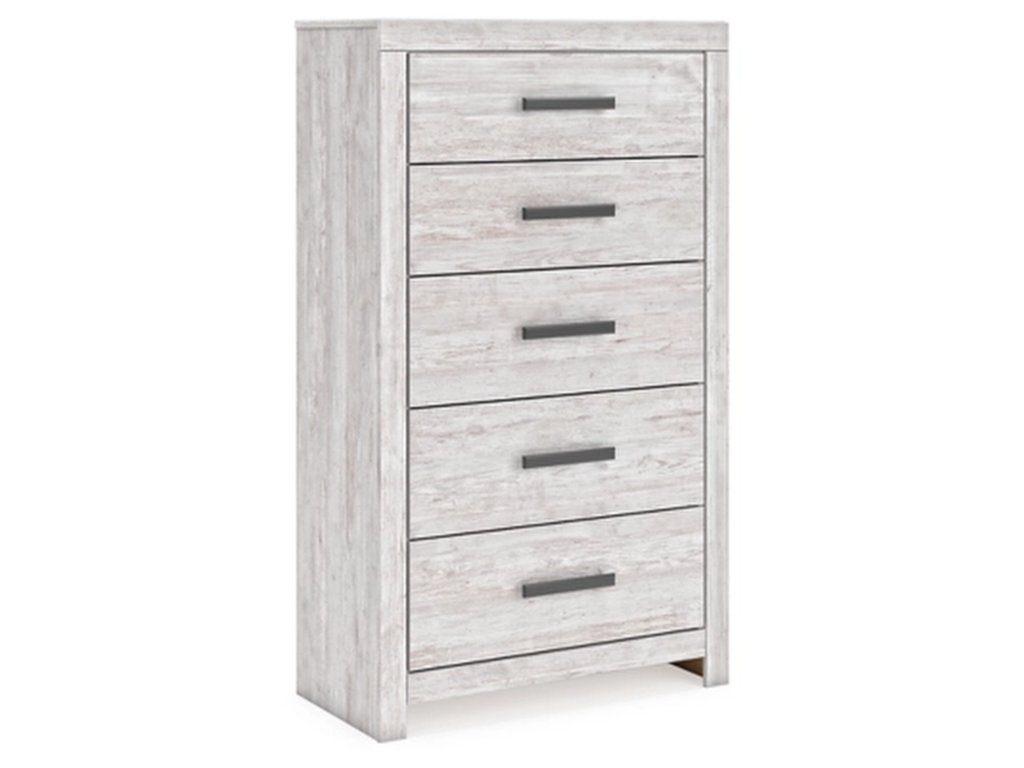Cayboni Full Panel Bed, Dresser, Mirror, Chest and 2 Nightstands - image 9