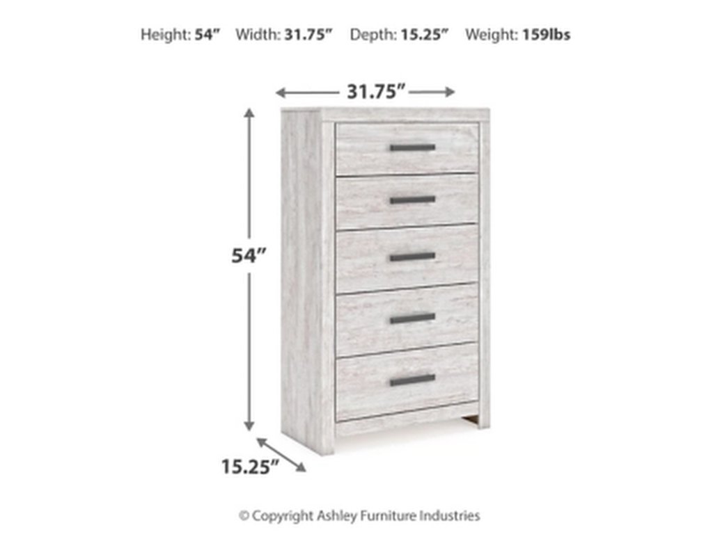 Cayboni Twin Panel Bed, Dresser and Chest - image 18