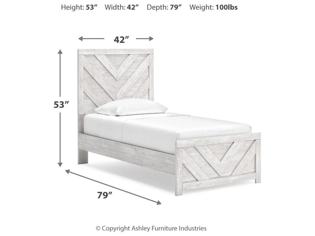 Cayboni Twin Panel Bed, Dresser and Chest - image 25