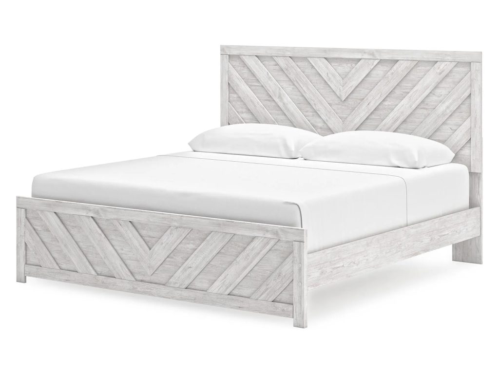 Cayboni King Panel Bed, Dresser, Mirror and Chest - image 8