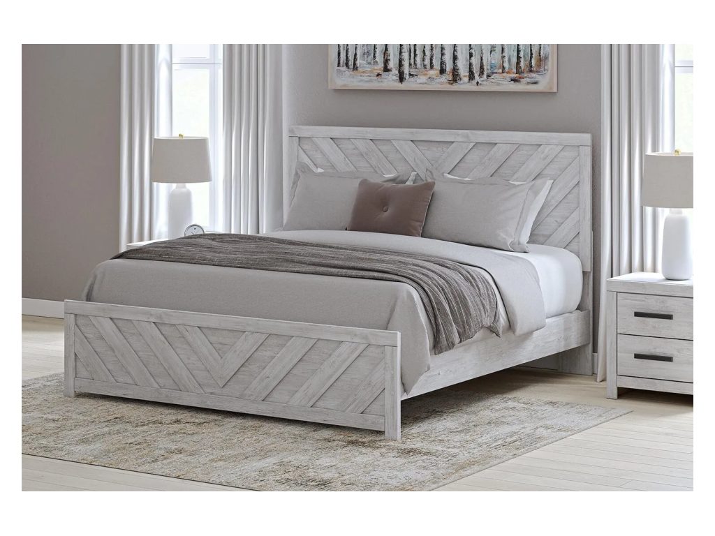 Cayboni King Panel Bed, Dresser, Mirror, Chest and Nightstand - image 36