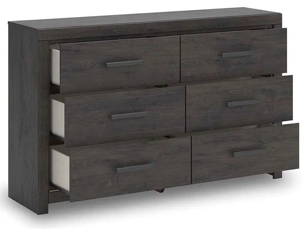 Prendonea King Panel Bed, Dresser and Nightstand - image 3