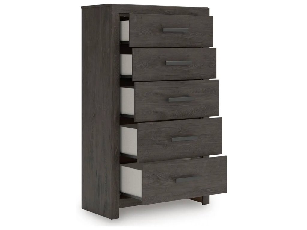 Prendonea Full Panel Bed, Dresser, Mirror, Chest and Nightstand - image 10