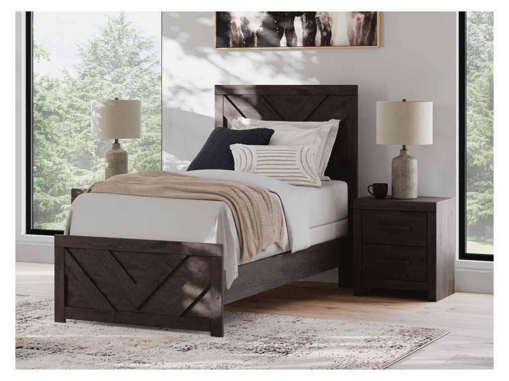 Prendonea Twin Panel Bed, Dresser and Mirror - image 15