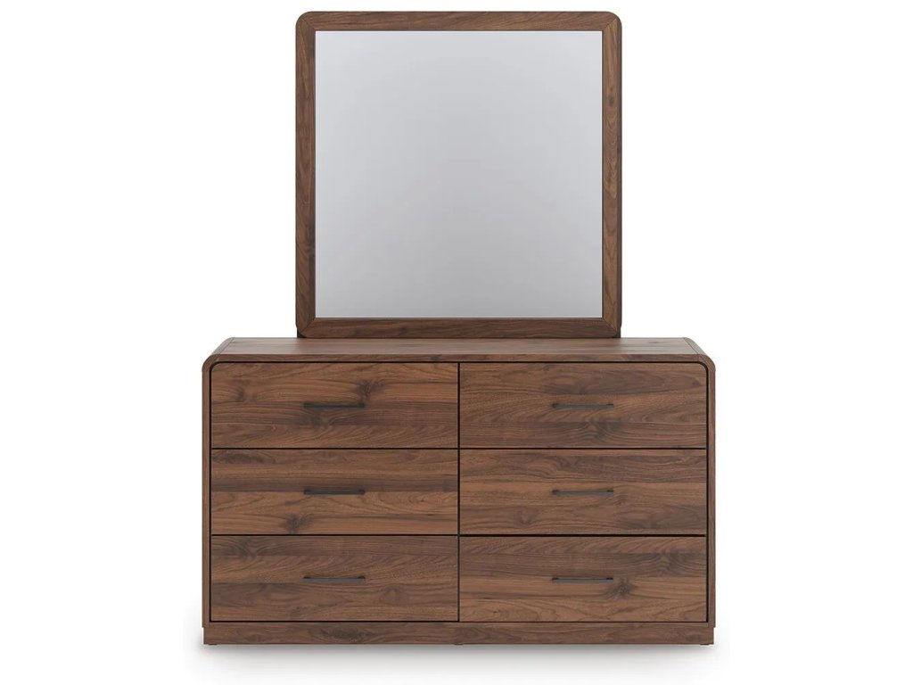 Fortlorn King Panel Bed, Dresser, Mirror and Nightstand - image 1