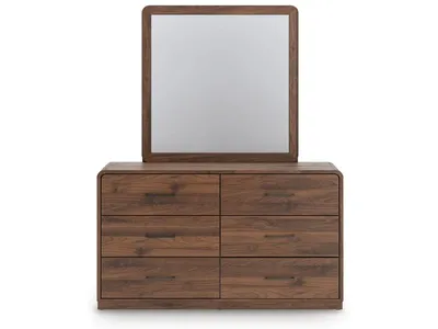 Fortlorn King Panel Bed, Dresser, Mirror and Nightstand