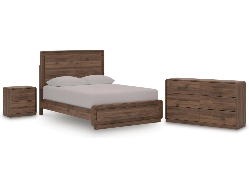 Fortlorn Queen Panel Bed, Dresser and Nightstand - main image