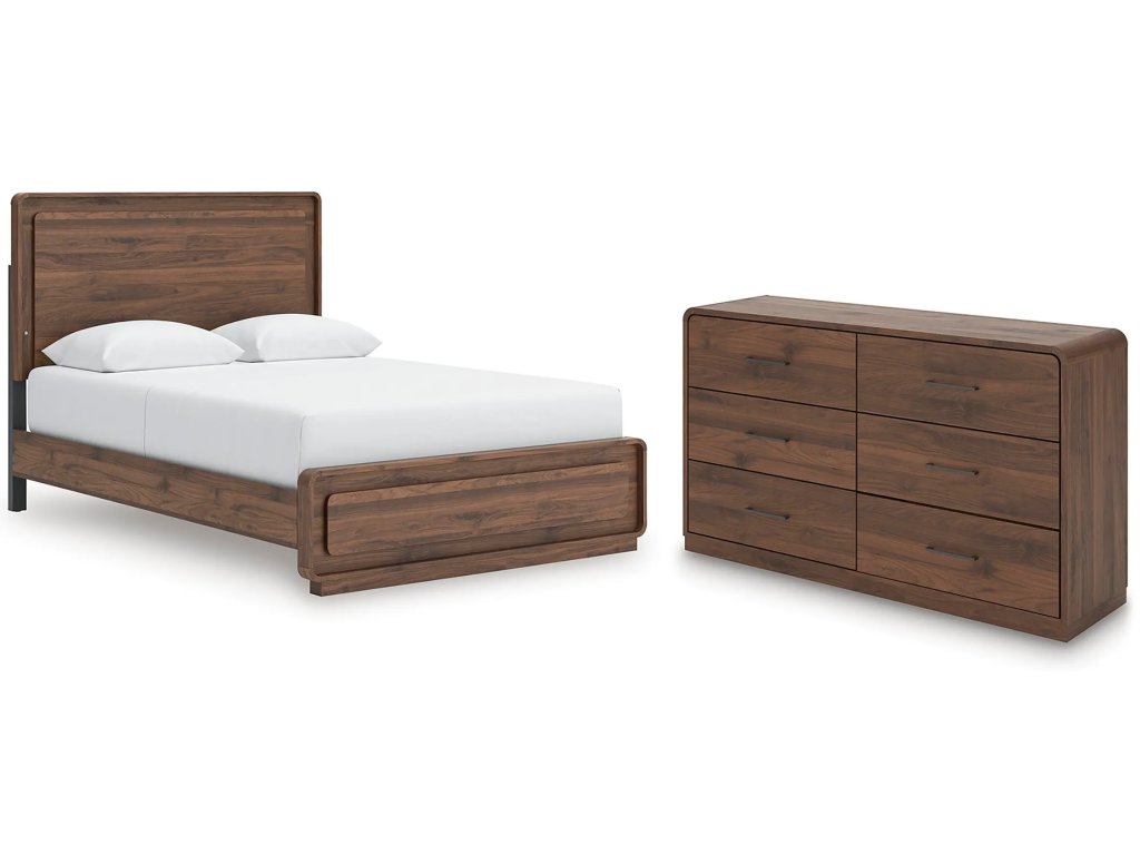 Fortlorn Queen Panel Bed and Dresser - main image