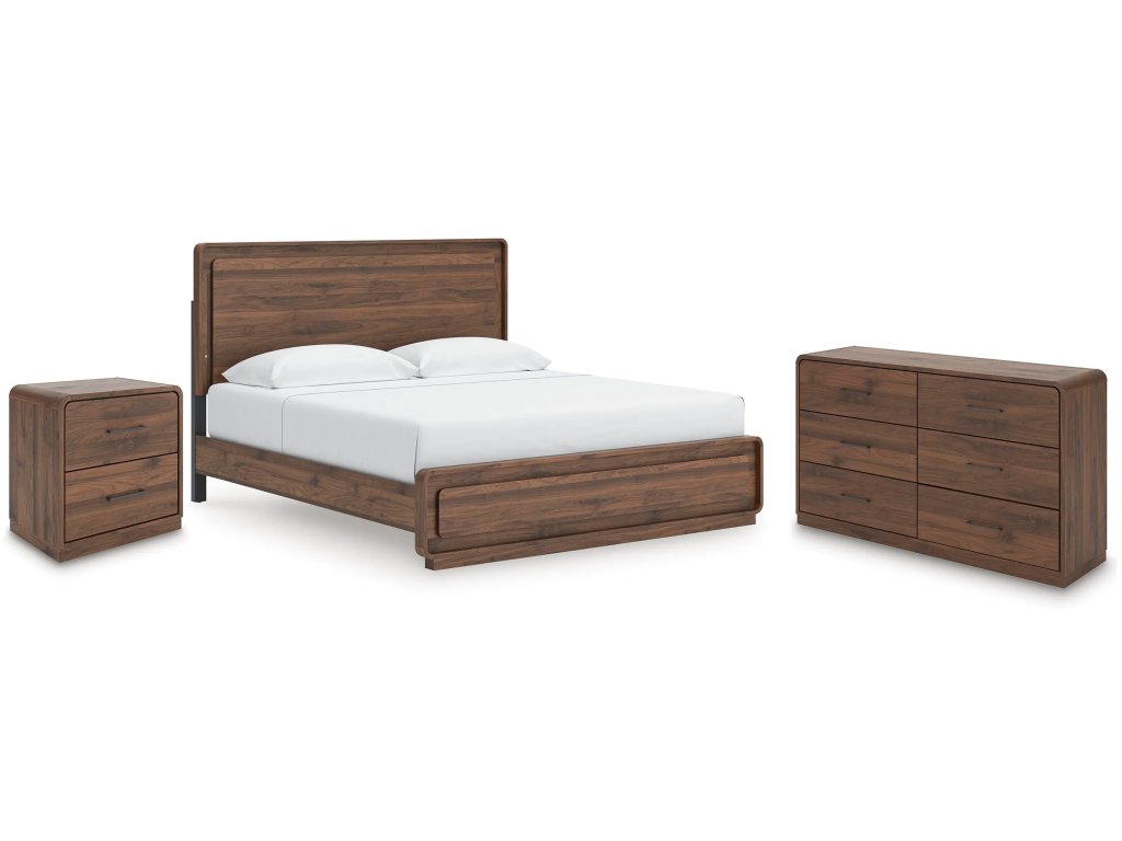 Fortlorn King Panel Bed, Dresser and Nightstand - main image