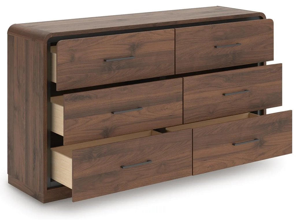 Fortlorn King Panel Bed, Dresser and Nightstand - image 3