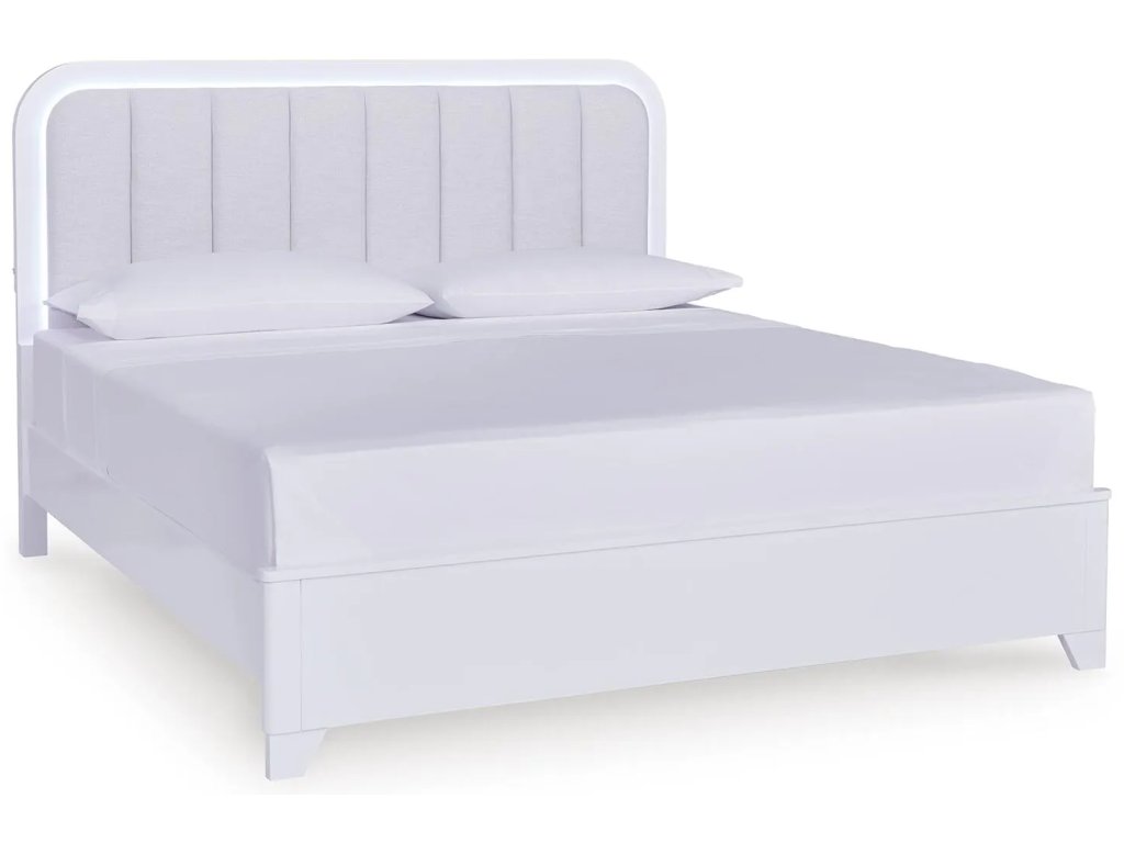 Jarlee King Panel Bed, Dresser, Mirror and Nightstand - image 3
