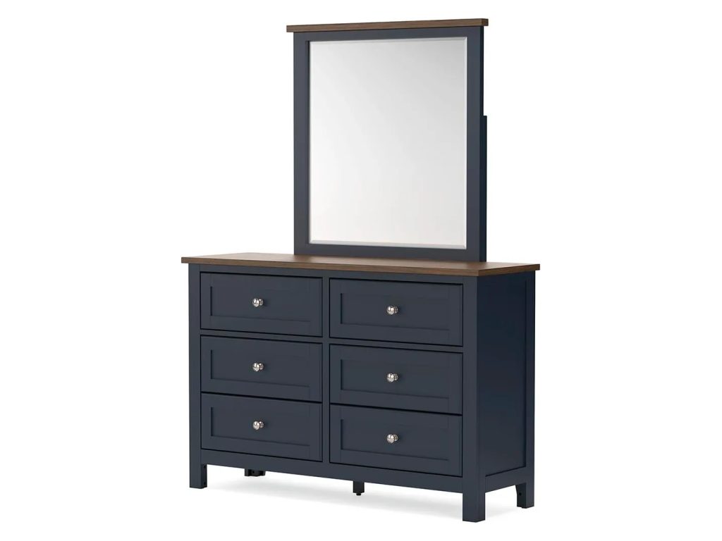 Landocken Twin Panel Bed, Dresser, Mirror and Nightstand - image 7