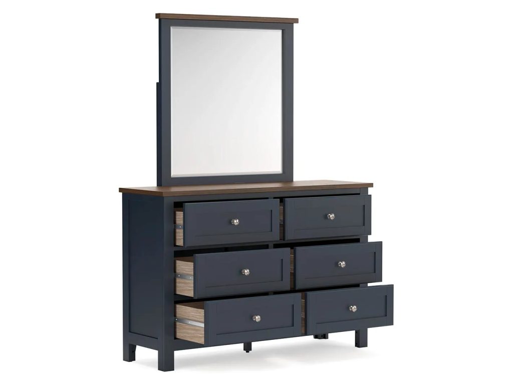 Landocken Twin Panel Bed, Dresser, Mirror and Nightstand - image 3