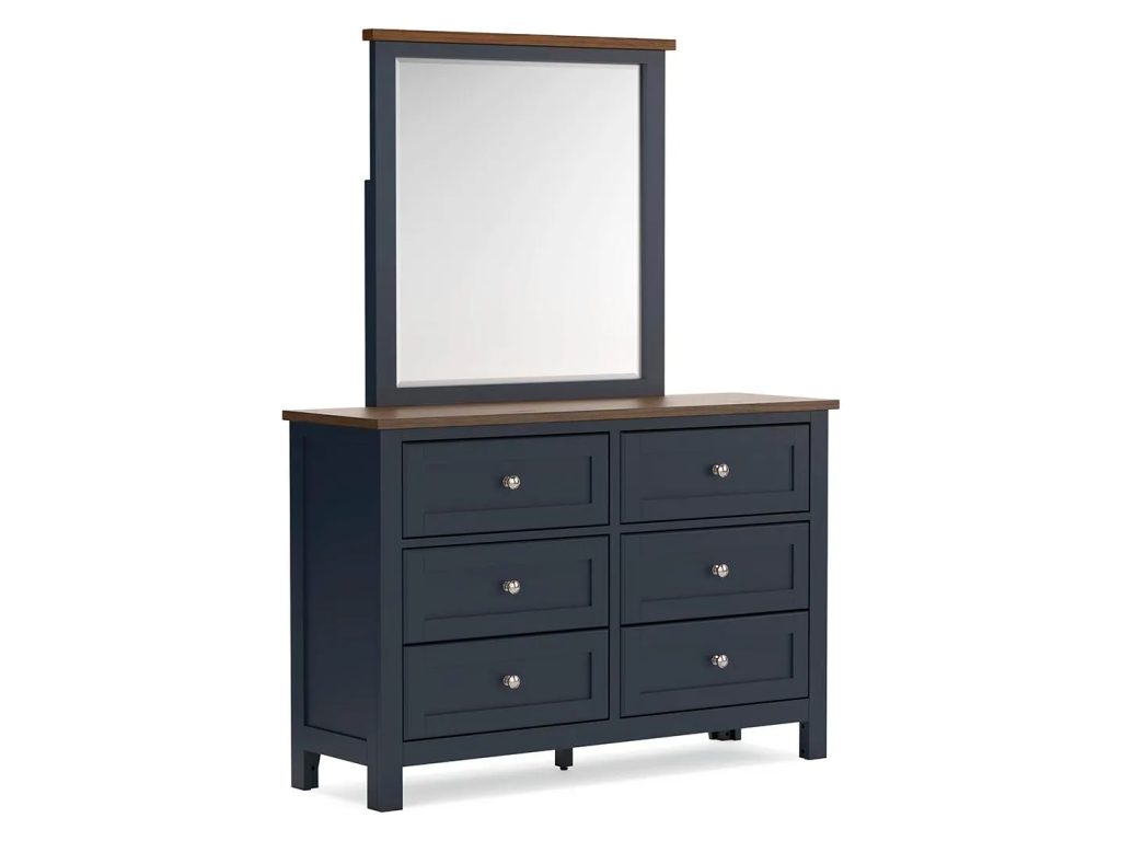 Landocken Twin Panel Bed, Dresser, Mirror and Nightstand - image 2