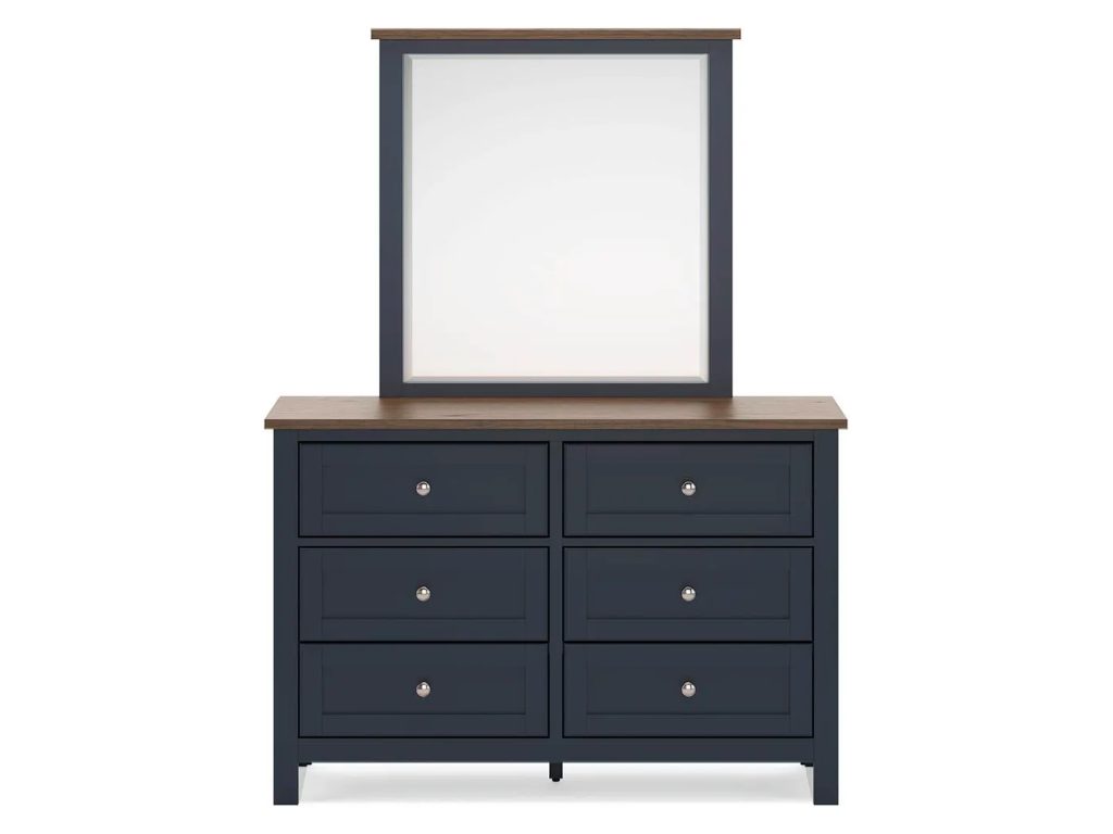 Landocken Twin Panel Bed, Dresser, Mirror and Nightstand - image 1