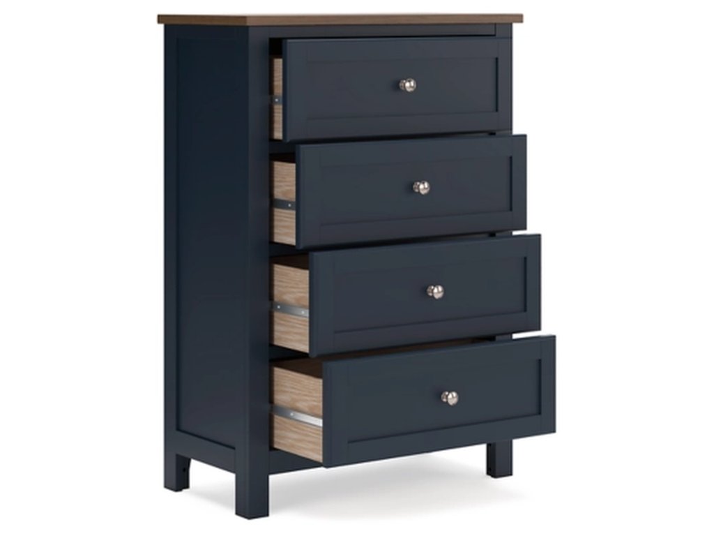 Landocken Twin Panel Bed, Chest and Nightstand - image 3