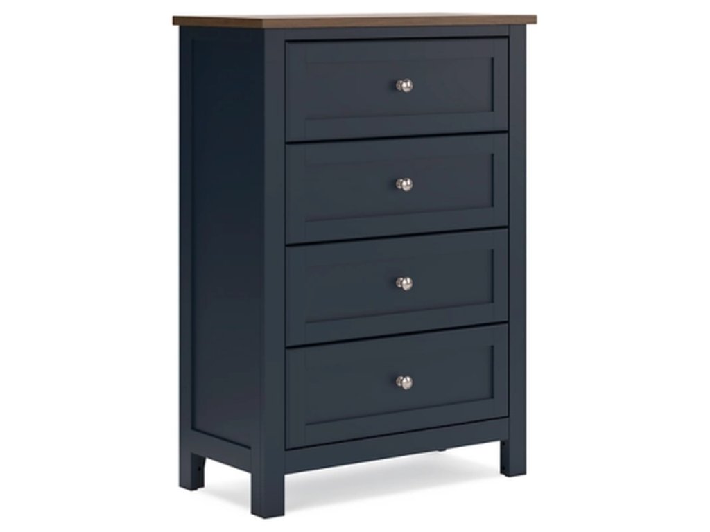 Landocken Twin Panel Bed, Chest and Nightstand - image 2