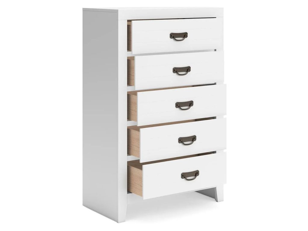 Binterglen Twin Panel Bed, Dresser, Mirror, Chest and 2 Nightstands - image 11