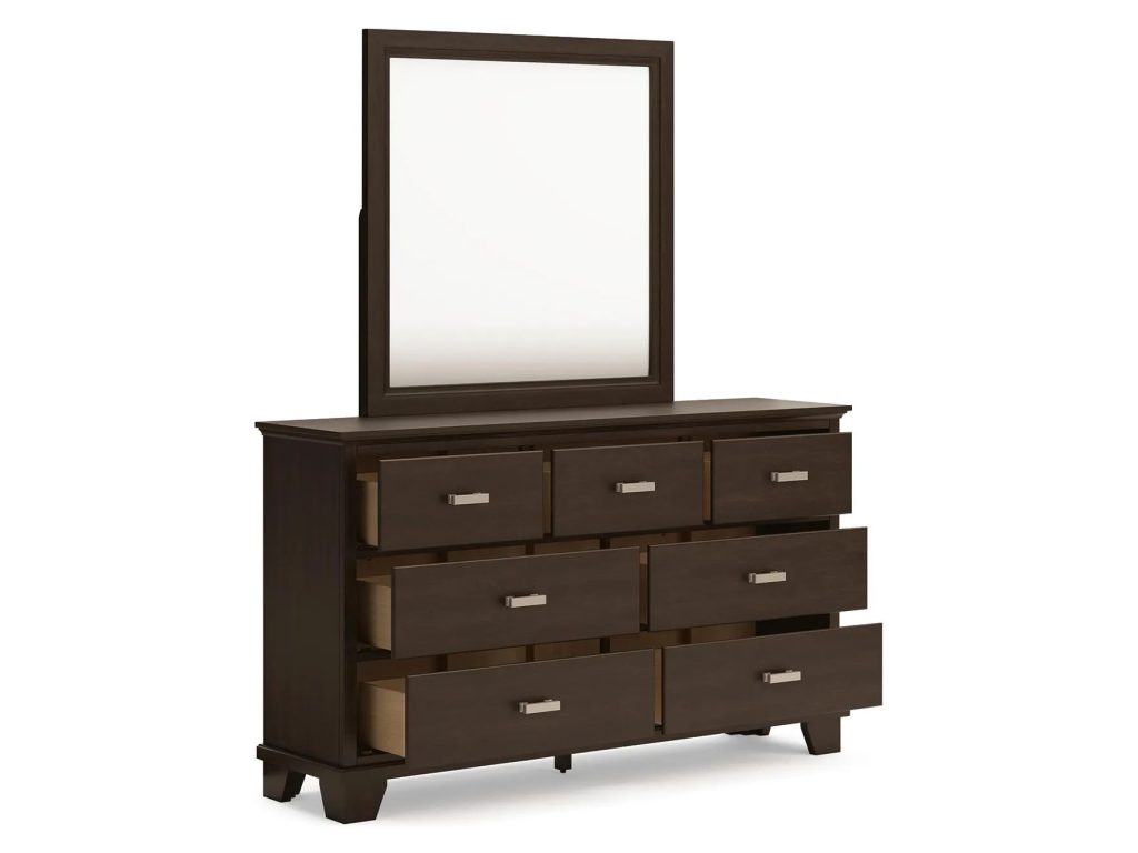 Covetown King Panel Bed, Dresser, Mirror and Nightstand - image 3