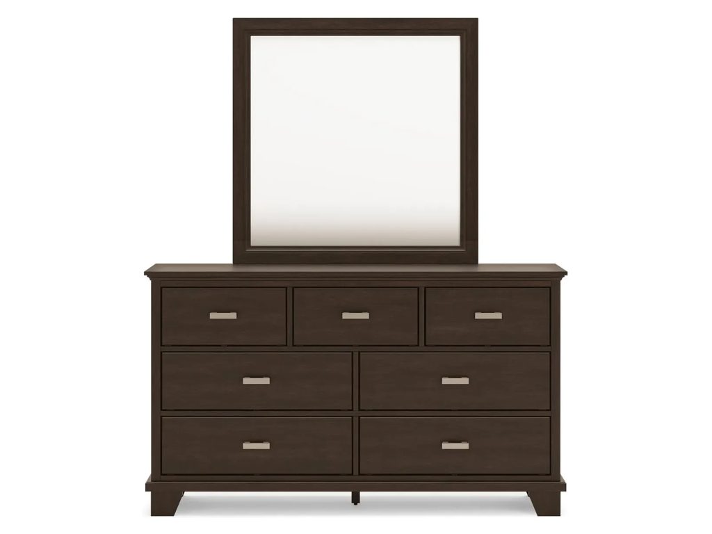 Covetown King Panel Bed, Dresser, Mirror and Nightstand - image 1
