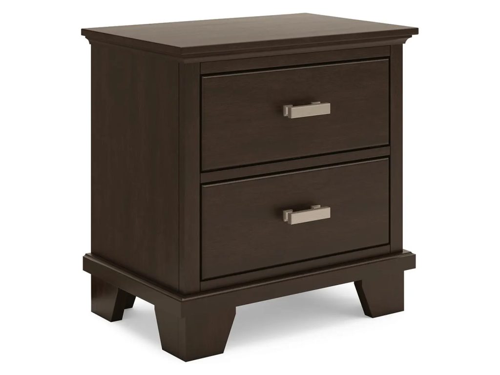 Covetown California King Panel Bed and 2 Nightstands - image 5