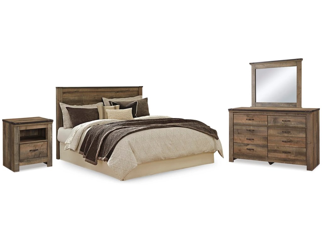 Trinell King/California King Panel Headboard, Dresser, Mirror and Nightstand - main image