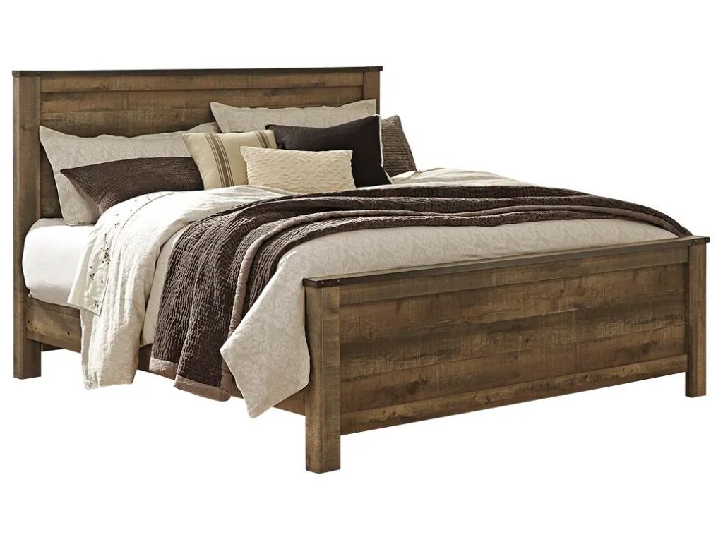 Trinell King Panel Bed, Dresser, Mirror and Nightstand - image 2