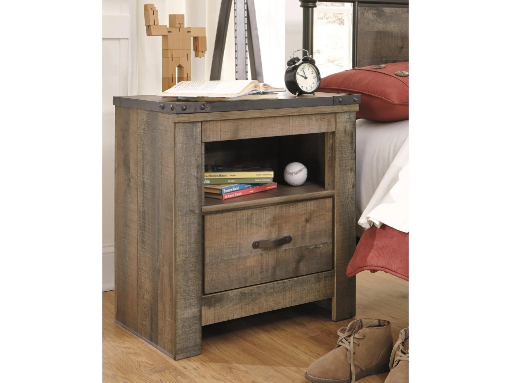 Trinell King/California King Panel Headboard, Dresser, Mirror and Nightstand - image 7