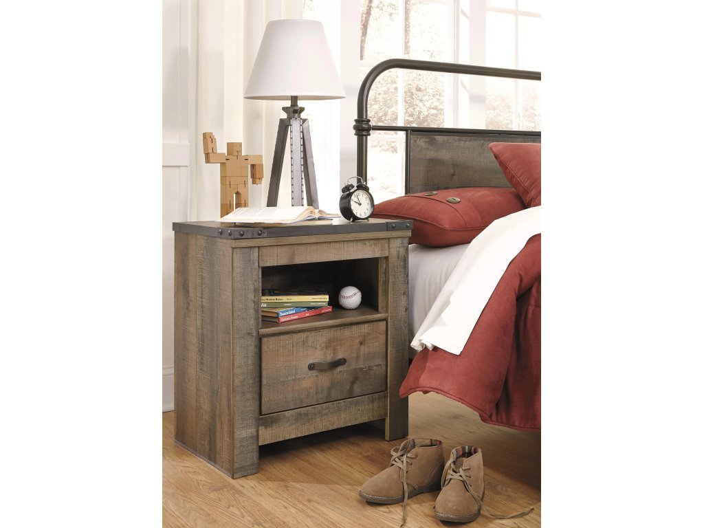 Trinell King/California King Panel Headboard, Dresser, Mirror and Nightstand - image 8