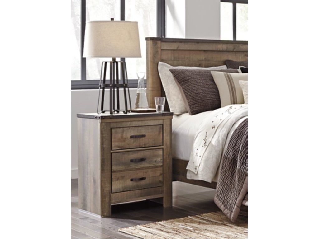 Trinell King Panel Bed, Dresser, Mirror and Nightstand - image 5