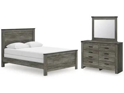 Frandern Queen Panel Bed, Dresser and Mirror