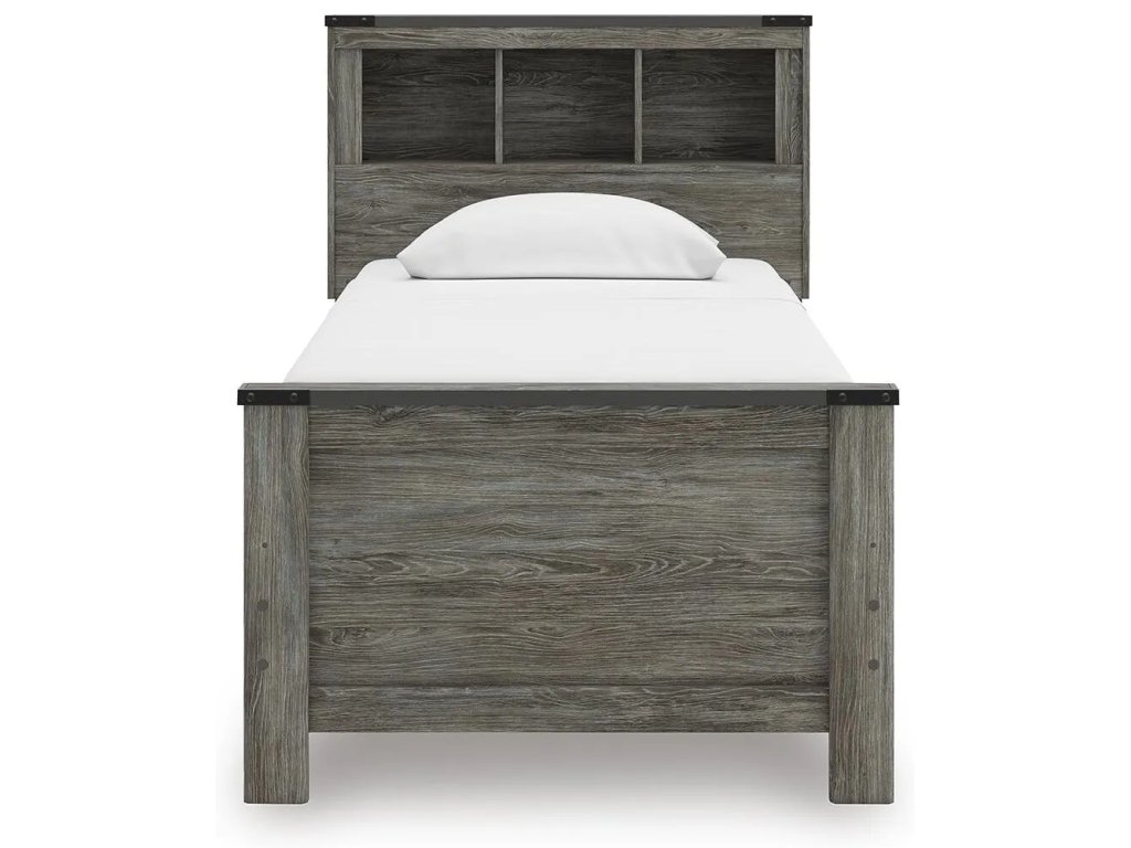 Frandern Twin Bookcase Bed, Dresser and Mirror - image 8