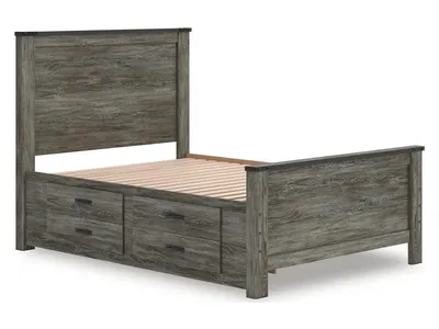 Frandern Full Panel Bed with Storage