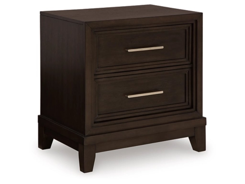 Neymorton Queen Upholstered Panel Bed, Dresser, Mirror and Nightstand - image 5