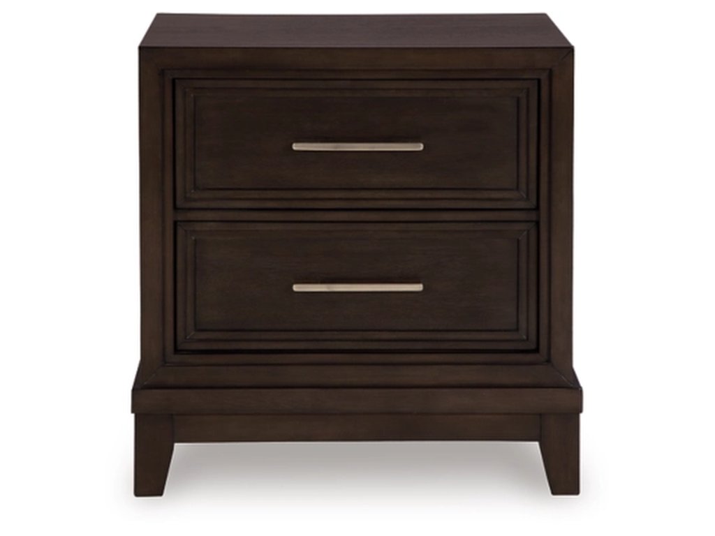 Neymorton Queen Upholstered Panel Bed, Dresser, Mirror and Nightstand - image 4