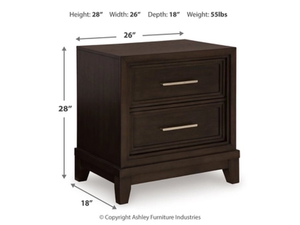 Neymorton Queen Upholstered Panel Bed, Dresser, Mirror and Nightstand - image 9