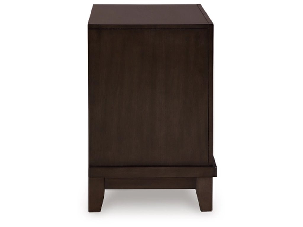 Neymorton Queen Upholstered Panel Bed, Dresser, Mirror and Nightstand - image 7