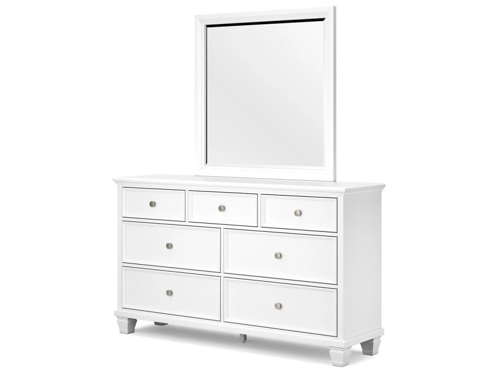 Fortman King Panel Bed, Dresser, Mirror and Nightstand - image 7