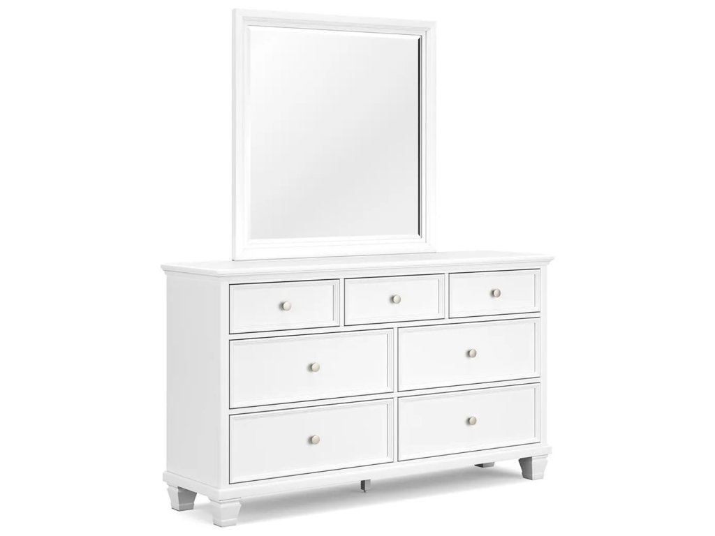 Fortman King Panel Bed, Dresser, Mirror and Nightstand - image 2