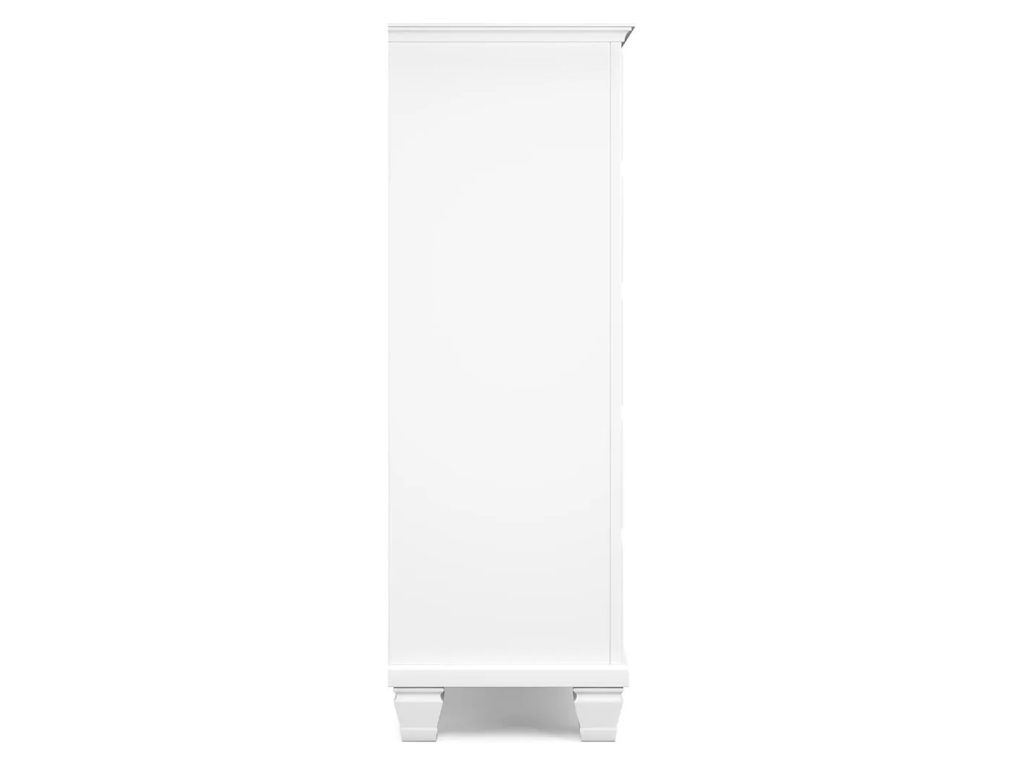 Fortman King Panel Bed, Dresser, Mirror, Chest and 2 Nightstands - image 11