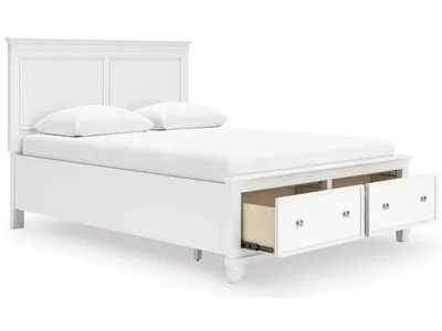 Fortman Queen Panel Storage Bed - Alternative View