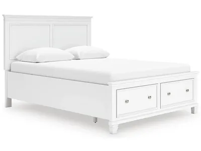 Fortman Queen Panel Storage Bed